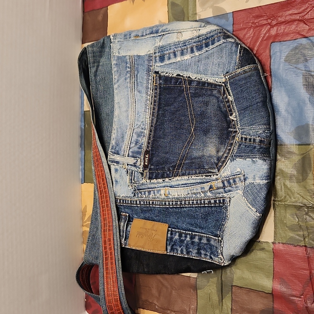 Rifle blue jeans purse